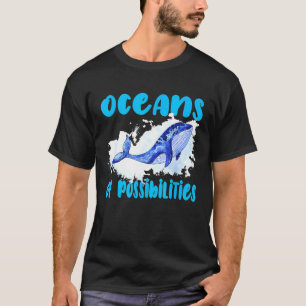 Oceans of Possibilities Summer Reading 2022 Librar T-Shirt