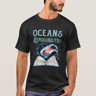 Oceans of Possibilities Summer Reading Librarian B T-Shirt