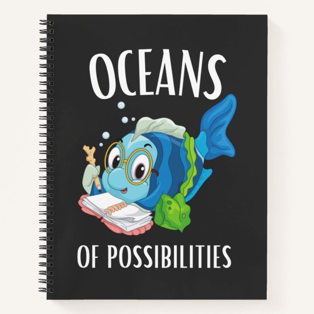 Oceans of possibilities summer reading notebook (Front)