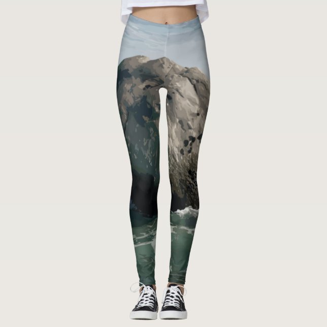Ocean's Sentinel Leggings (Front)