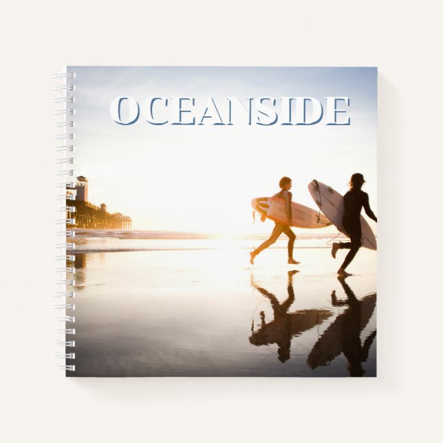 Oceanside Beach Notebook (Front)
