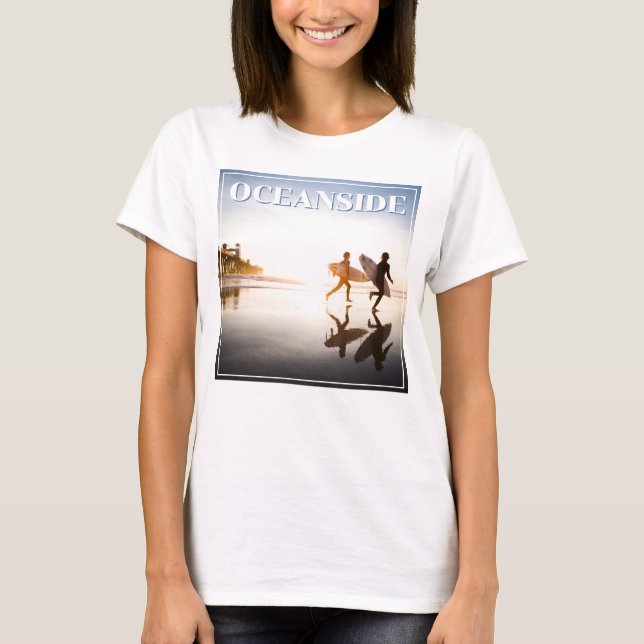 Oceanside Beach T-Shirt (Front)