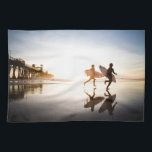 Oceanside Beach Tea Towel<br><div class="desc">Oceanside Beach</div>