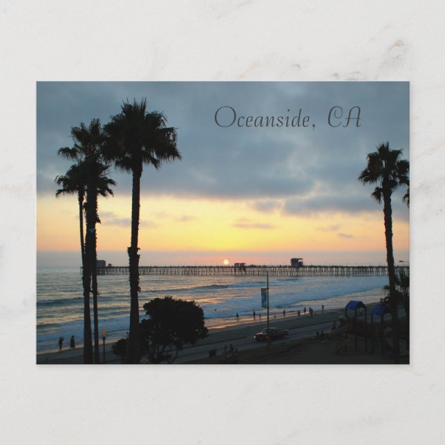 Oceanside, CA Postcard (Front)