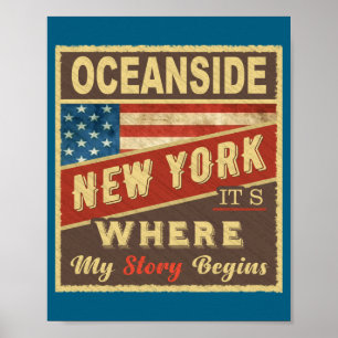 Oceanside Ny Its Where My Story Begins Poster