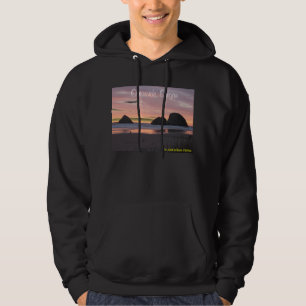 Oceanside, Oregon Hoodie Black