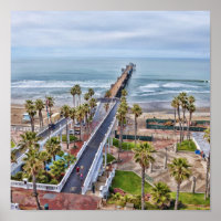 Oceanside Pier Poster