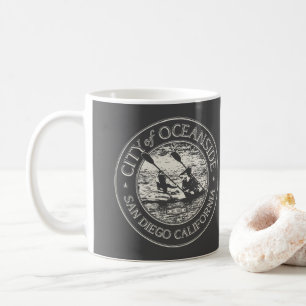 OCEANSIDE SAN DIEGO CALIFORNIA - OCEANSIDE HARBOR COFFEE MUG