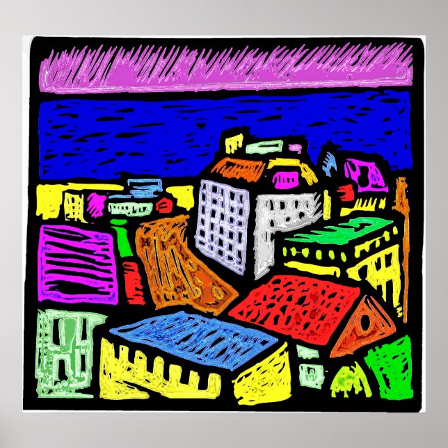 Oceanside Town Poster (Front)