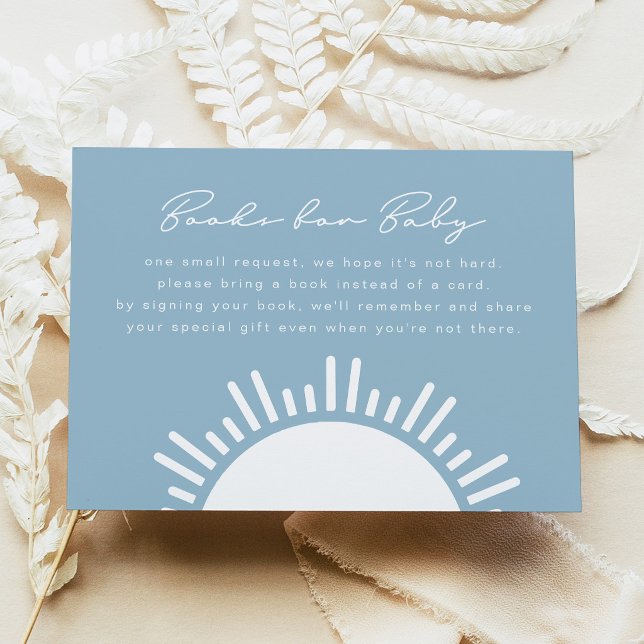 OCEANSIDE Tropical Beach Books For Baby Card (Creator Uploaded)