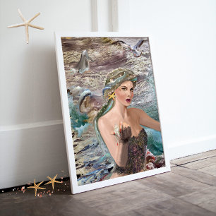 Oceanus Daughter Canvas Print