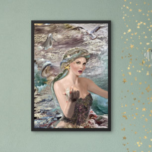 Oceanus Daughter print! Poster