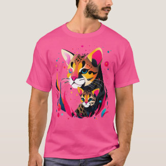 Ocelot Mothers Day T-Shirt