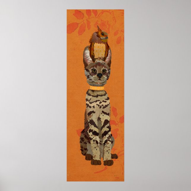 OCELOT & OWL POSTER (Front)