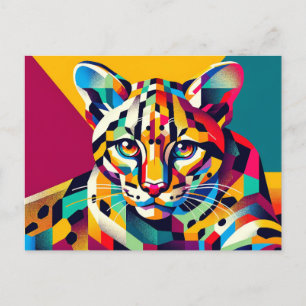 Ocelot Postcard