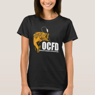 Ocfd Obsessive Compulsive Fishing Disorder Fishing T-Shirt