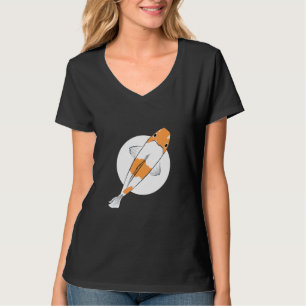 Ochiba Koi Fish Brocaded Carp Nishikigoi Pond Amur T-Shirt