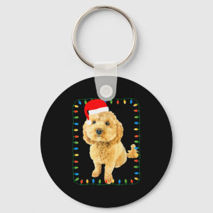 Ochon Puppy Dog Christmas Party Bicho Bichon Odle  Key Ring