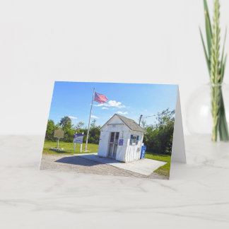 Ochopee, Florida, Post Office, Smallest in U.S. Thank You Card