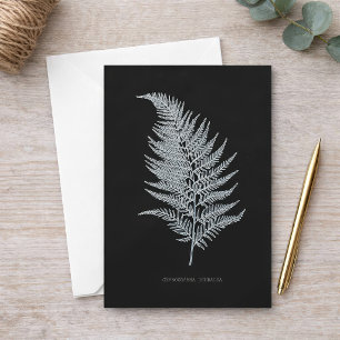 Ochre Fern Frond, Gymnogramma Ochracea Thank You Card