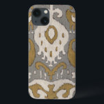 Ochre Ikat II iPhone 13 Case<br><div class="desc">Patterns</div>