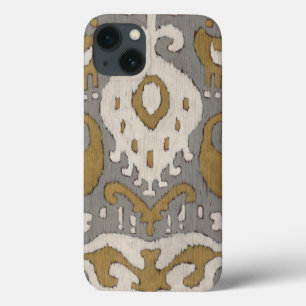 Ochre Ikat II iPhone 13 Case
