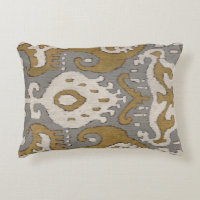 Ochre Ikat II