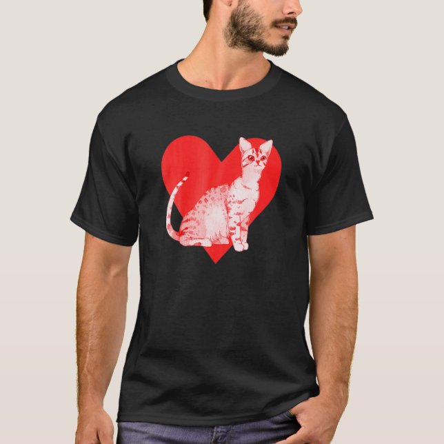 Ocicat Cat T-Shirt (Front)