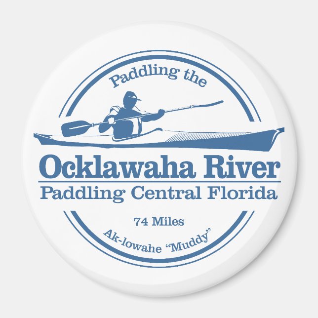 Ocklawaha River (SK) Magnet (Front)