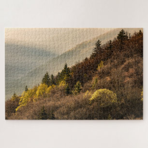 Oconaluftee Valley Overlook   North Carolina Jigsaw Puzzle