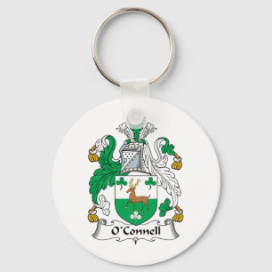 O'Connell Family Crest Key Ring