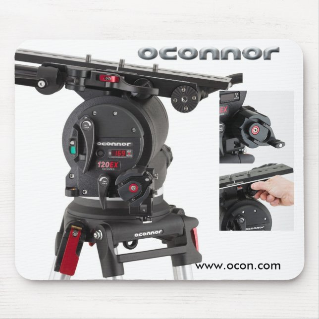 OConnor 120 EX Fluid Head - mousepad (Front)