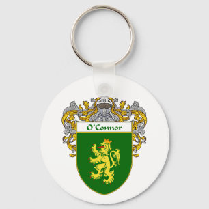 O'Connor Coat of Arms (Mantled) Key Ring