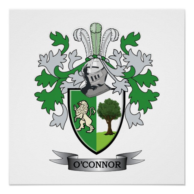O'Connor Coat of Arms Poster (Front)