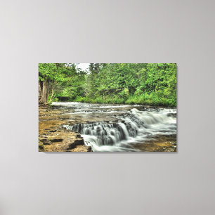 Ocqueoc Falls, Michigan Canvas Print