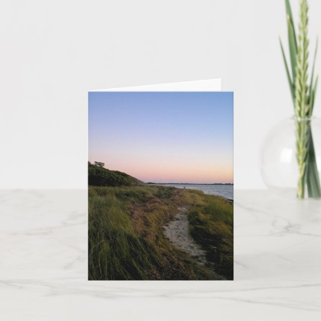 Ocracoke Coastline Card (Front)