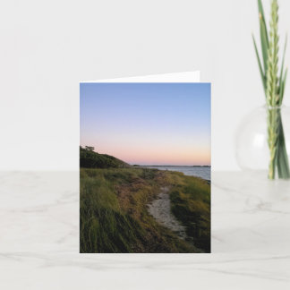 Ocracoke Coastline Card