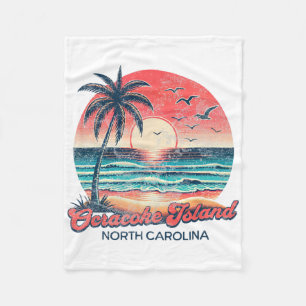 Ocracoke Island Fleece Blanket