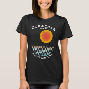 Ocracoke Island NC Summertime Vacationing Squiggly T-Shirt