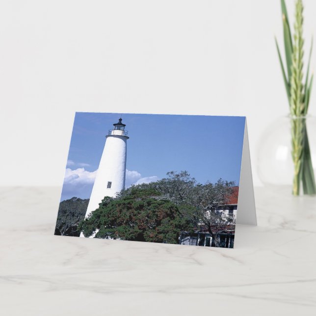 Ocracoke Lighth Card (Front)