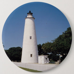 Ocracoke Lighthouse 6 Cm Round Badge