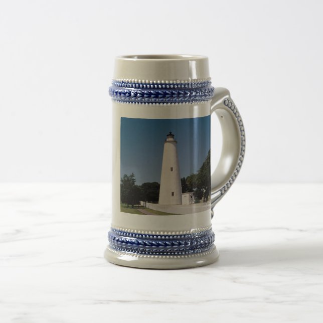 Ocracoke Lighthouse Beer Stein (Front Right)