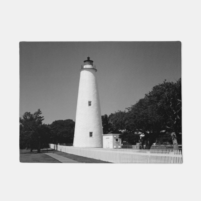 Ocracoke Lighthouse Doormat (Front)