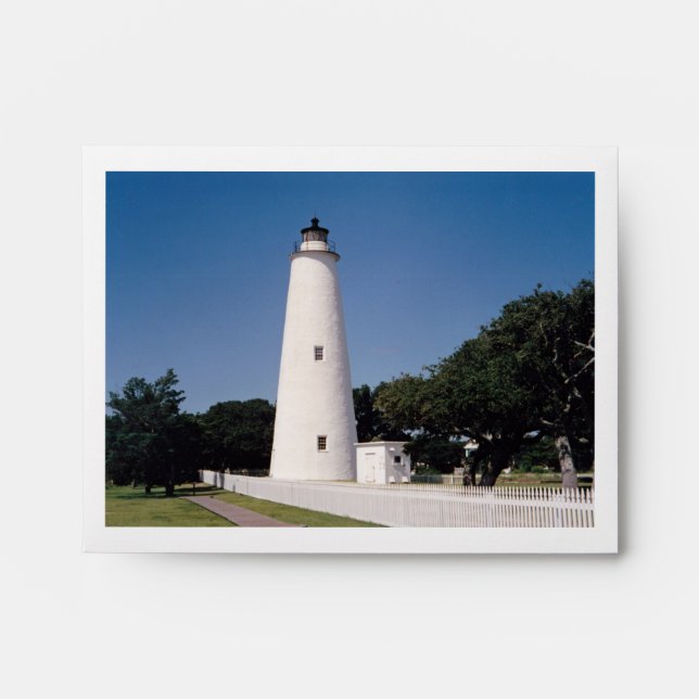 Ocracoke Lighthouse Envelope (Front)