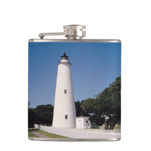 Ocracoke Lighthouse Hip Flask