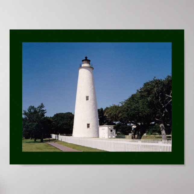 Ocracoke Lighthouse Poster (Front)