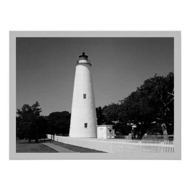 Ocracoke Lighthouse Poster (Front)