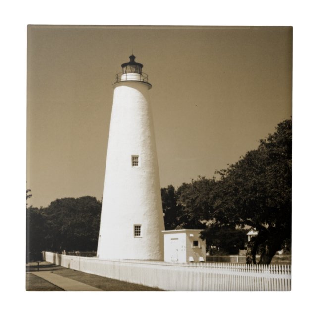 Ocracoke Lighthouse Tile (Front)