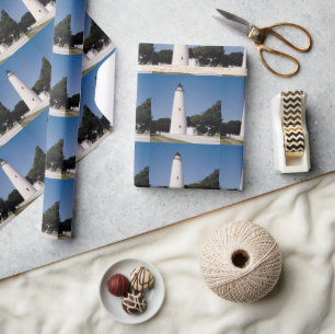 Ocracoke Lighthouse Wrapping Paper