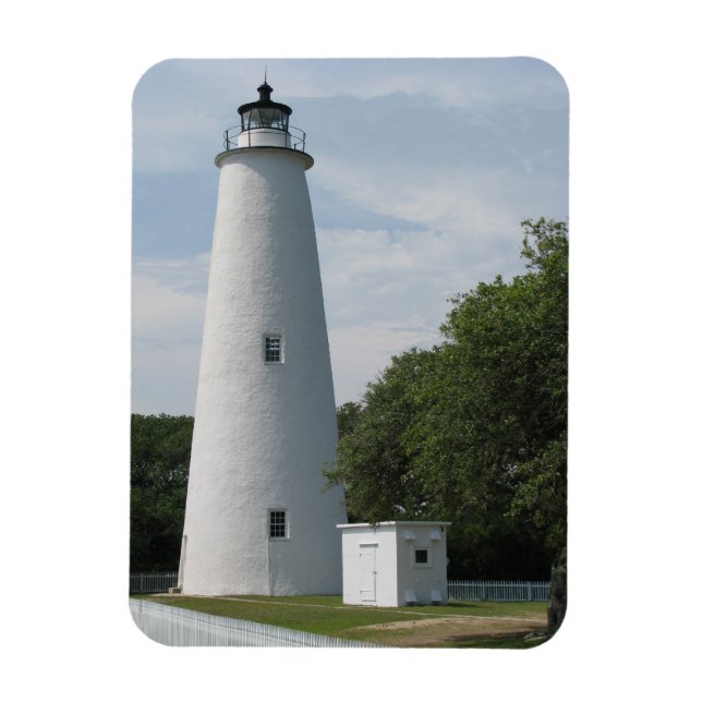Ocracoke, North Carolina Lighthouse Magnet (Vertical)